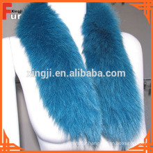 Dyed Single Color Fox Fur Trim